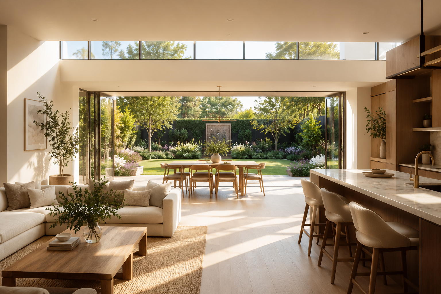 North-facing orientation and solar access in Adelaide luxury property