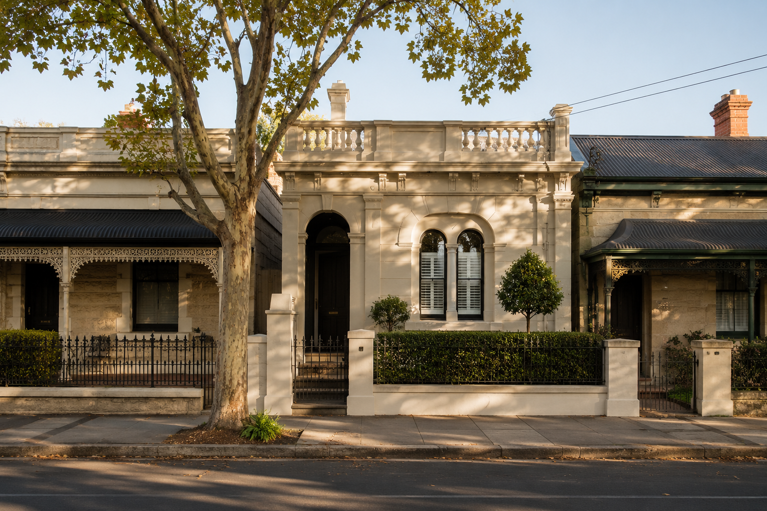 Adelaide inner suburb residential streets, land value context South Australia